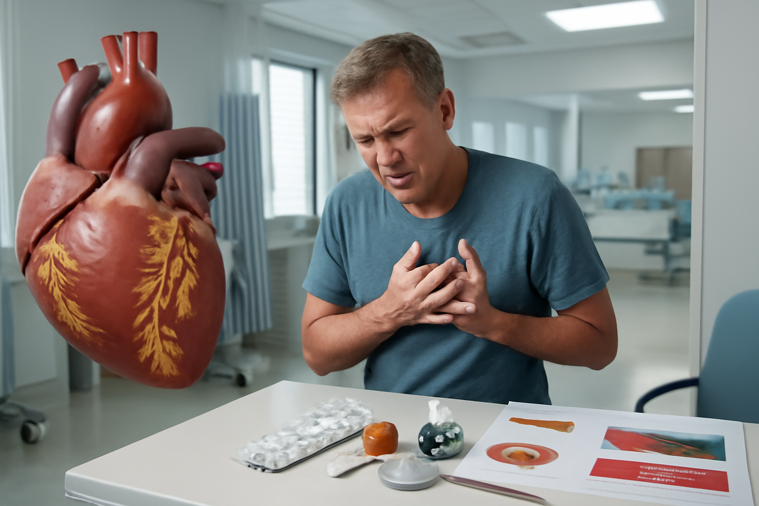 explorez l'infarctus du myocarde : identifiez les causes principales, reconnaissez les symptômes d’alerte et découvrez les traitements actuels pour mieux prévenir et prendre en charge cette urgence cardiaque.